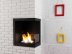 Встроенный биокамин Lux Fire Угловой 555 М
