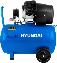 Компрессор масляный HYUNDAI HYC 40100 поршневой, коаксиальный (прямой) привод.