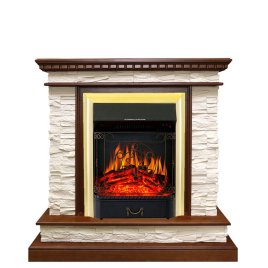 Каминокомплект Royal Flame Calgary с очагом Majestic FX Brass