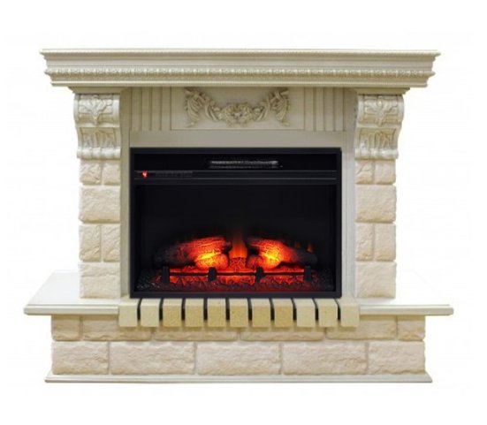 Каминокомплект RealFlame Gracia 25&#039;5/24 WT с очагом Eridan 24