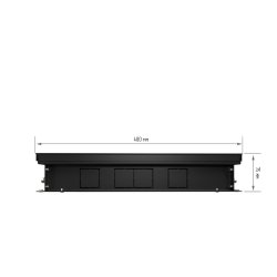 Внутрипольный конвектор Royal Thermo Atrium 75/400/1200-DG-U-NA