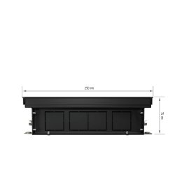Внутрипольный конвектор Royal Thermo Atrium 75/250/2100-DG-U-LB