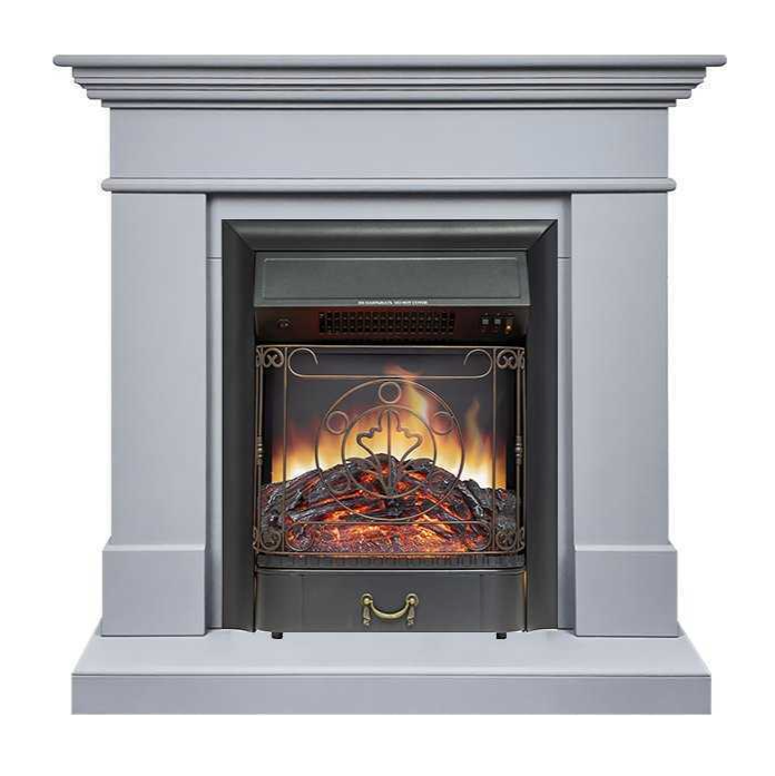 Каминокомплект Royal Flame California STD CRM (Разборный) с очагом Majestic FX Black санд смоук