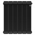 Биметаллический радиатор отопления Royal Thermo Infinity 500 6 секций Noir Sable