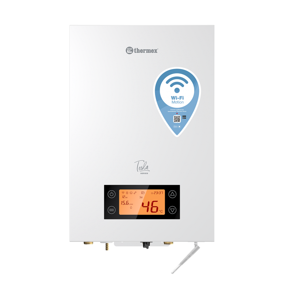 Настенный электрический котел Thermex Tesla 6-12 Wi-Fi