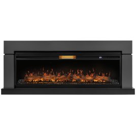 Каминокомплект Royal Thermo Aurora RTFP/P-AR60LS + портал Firelight Lindos 60 G графит