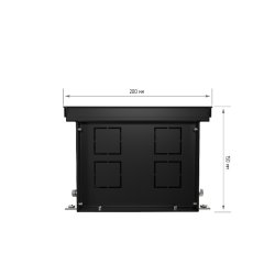 Внутрипольный конвектор Royal Thermo Atrium 150/200/1100-DG-U-DB