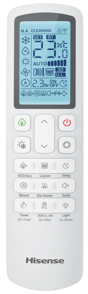 Кассетная сплит-система Hisense ACT-24UR4RJC8/PE-QFA/CD/AUW-24U4RJ7 Heavy EU DC Inverter Wi-Fi