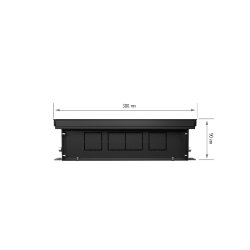 Внутрипольный конвектор Royal Thermo Atrium 90/300/2100-DG-U-DB