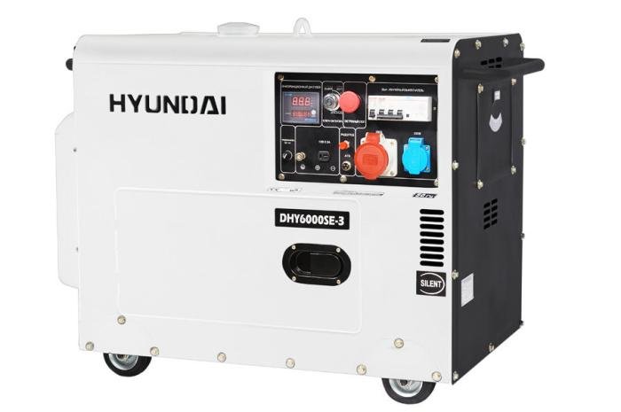 Генератор дизельный HYUNDAI DHY 6000SE-3