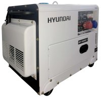 Генератор дизельный HYUNDAI DHY 8500SE-T