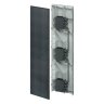 Настенный дизайн-конвектор Varmann Glasskon GLK V W V 115.550.1220 вертикальный